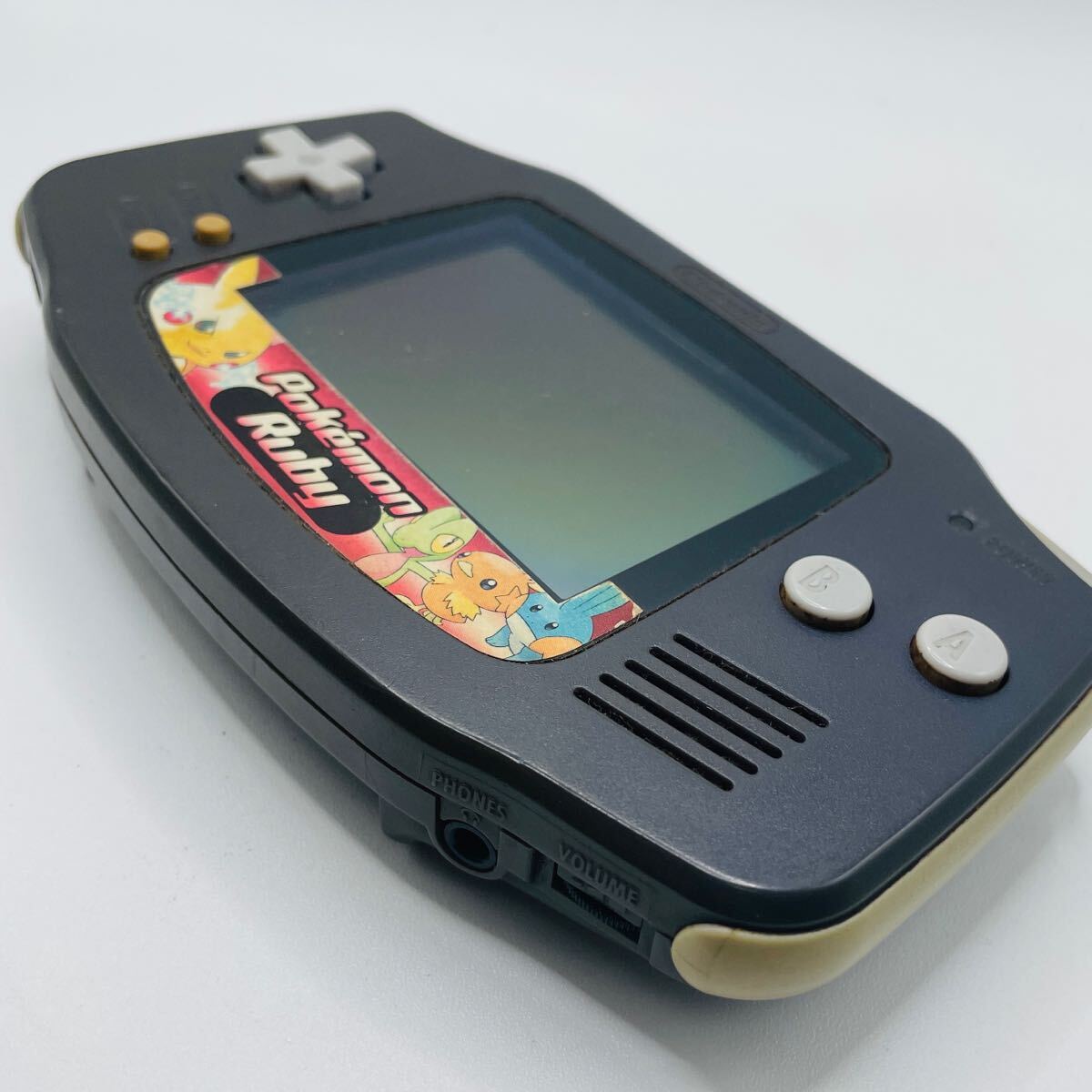 通電確認済 ゲームボーイアドバンス AGB-001 SP Nintendo GAMEBOY ADVANCE 任天堂 ブラックの画像3