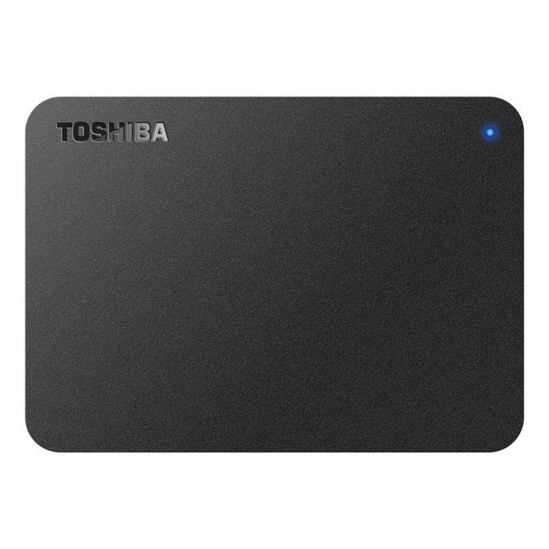 ★美品★TOSHIBA　2TB　ポータブル 外付けHDD【テレビ録画/PC対応　USB3.2(Gen1)対応】Canvio