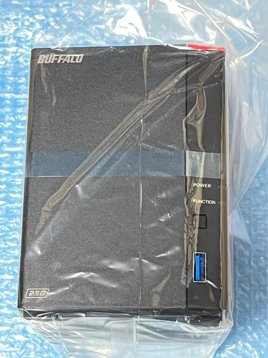 ■美品■BUFFALO 16TB ネットワーク対応HDD NAS LS720D1602　2ベイ/8TB×2台ハードディスク搭載