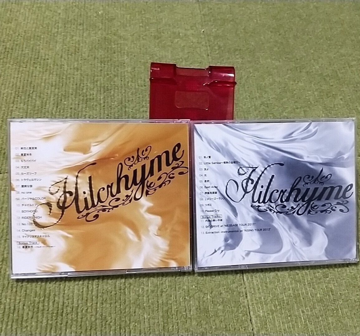 【名盤！】Hilcrhyme Best of Hilcrhyme GOLD SILVER ベストCDアルバム 春夏秋冬 大丈夫 ルーズリーフ トラヴェルマシン 臆病な狼 友よの画像3