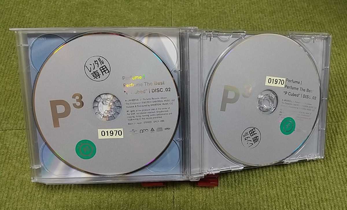 【名盤！】Perfume The BEST P Cubed ベストCDアルバム 3枚組 ポリリズム レーザービーム TOKYO GIRL ねぇ voice FLASH 他全52曲入り _画像3