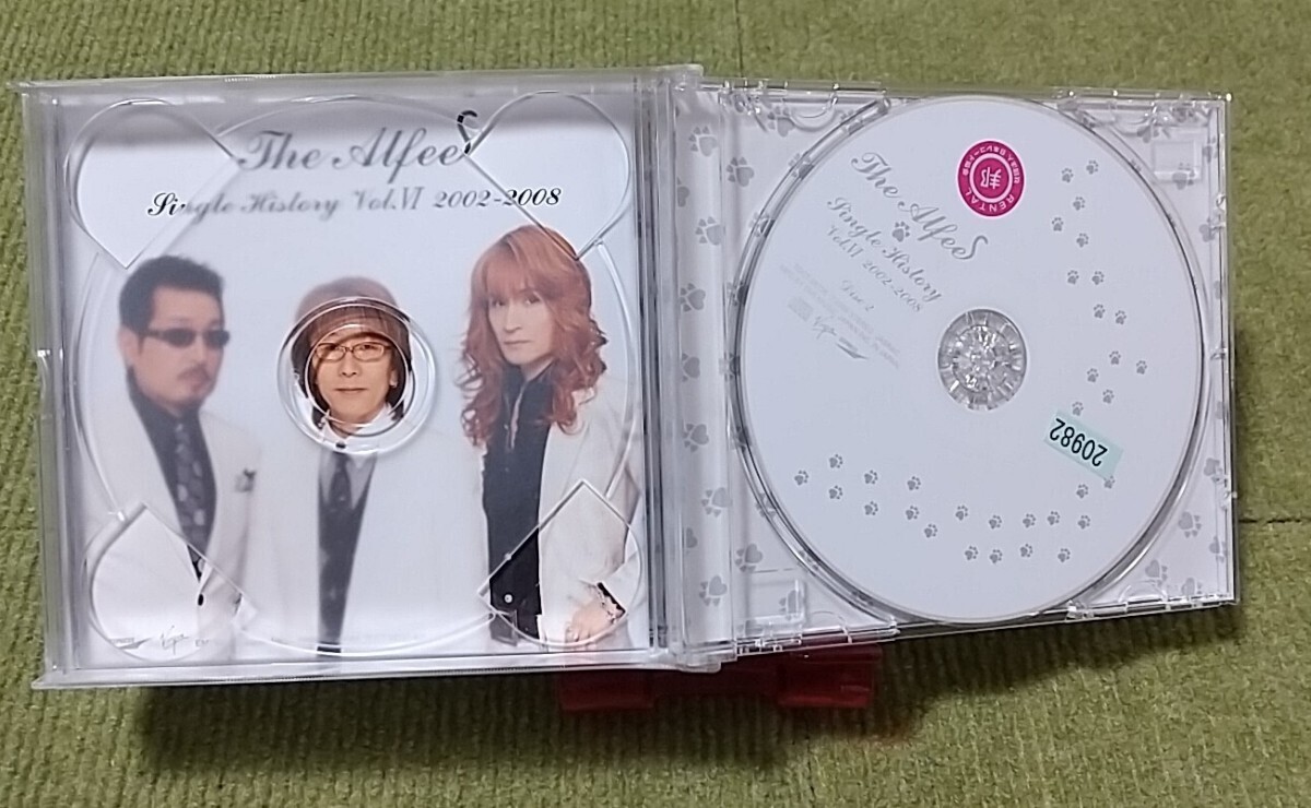 【名盤！】THE ALFEE Single History Vol.Ⅵ 2002-2008 ベストCDアルバム 太陽は沈まない タンポポの詩 希望の橋 星空のディスタンス best_画像3