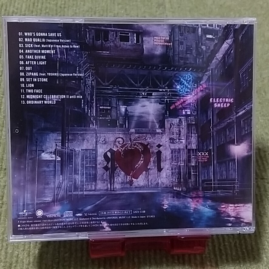 【名盤！】HYDE ANTI CDアルバム WHO'S GONNA SAVE US ZIPANG feat. YOSHIKI X JAPAN FAKE DIVINE ハイド L'Arc～en～Ciel の画像3