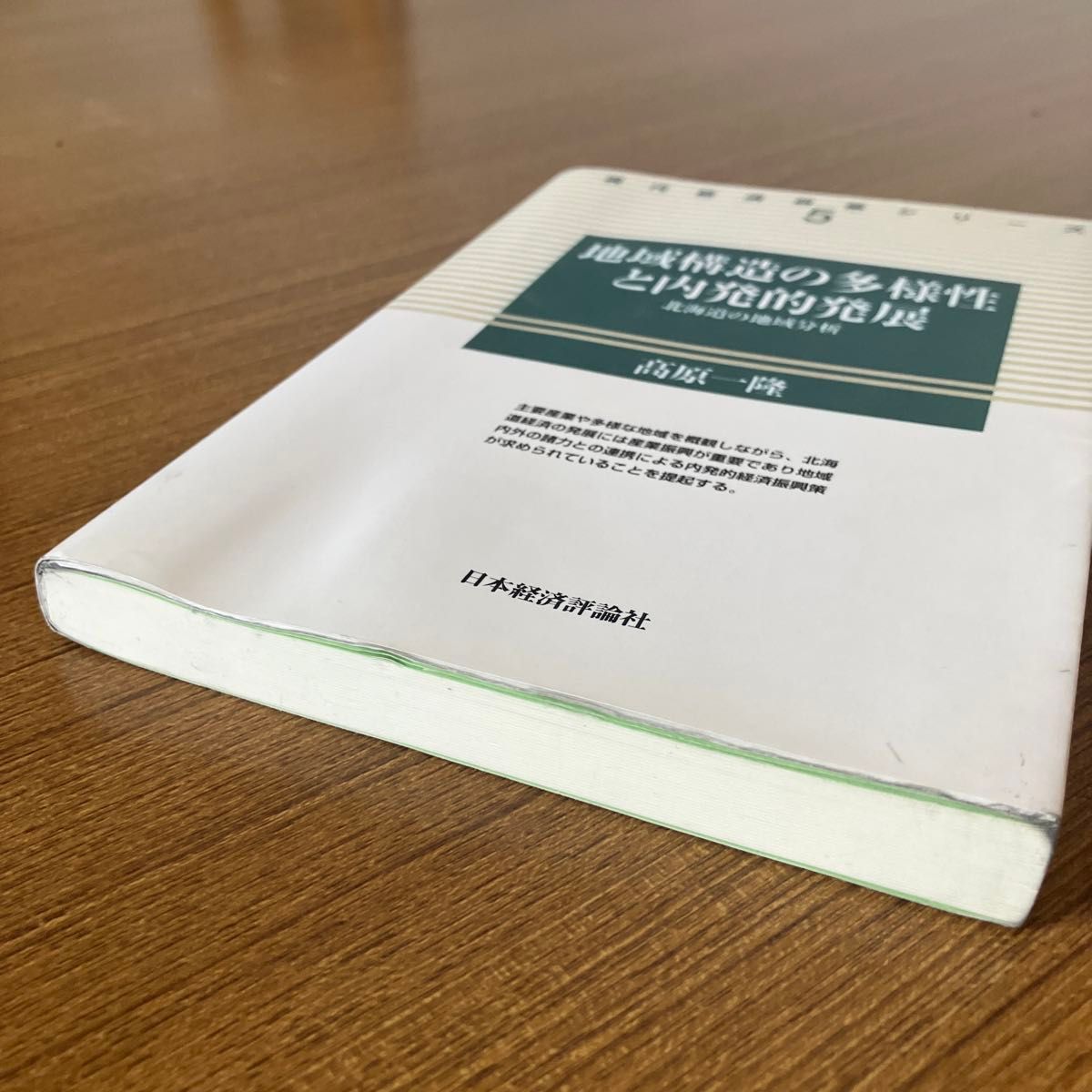 日本経済評論社 地域構造の多様性と内発的発展 現代経済政策シリーズ 5 高原一隆