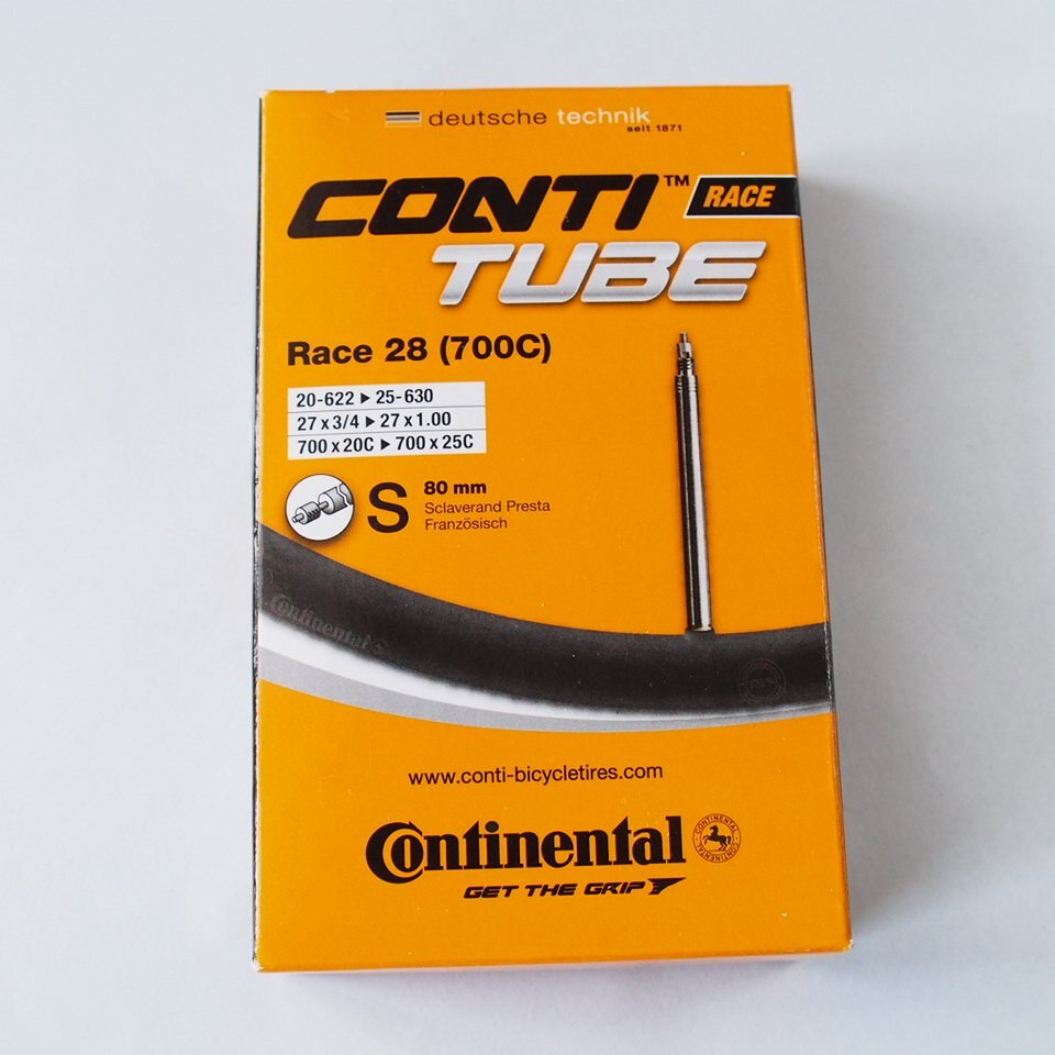 CONTINENTAL Continental tube RACE28 20/25-622/630 FV valve(bulb) length 80.** unused **