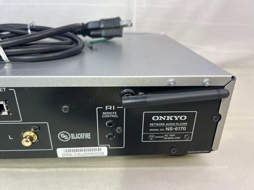 ONKYO NS-6170 NETWORK AUDIO PLAYER オンキヨー ネットワークオ－ディオプレーヤーの画像5