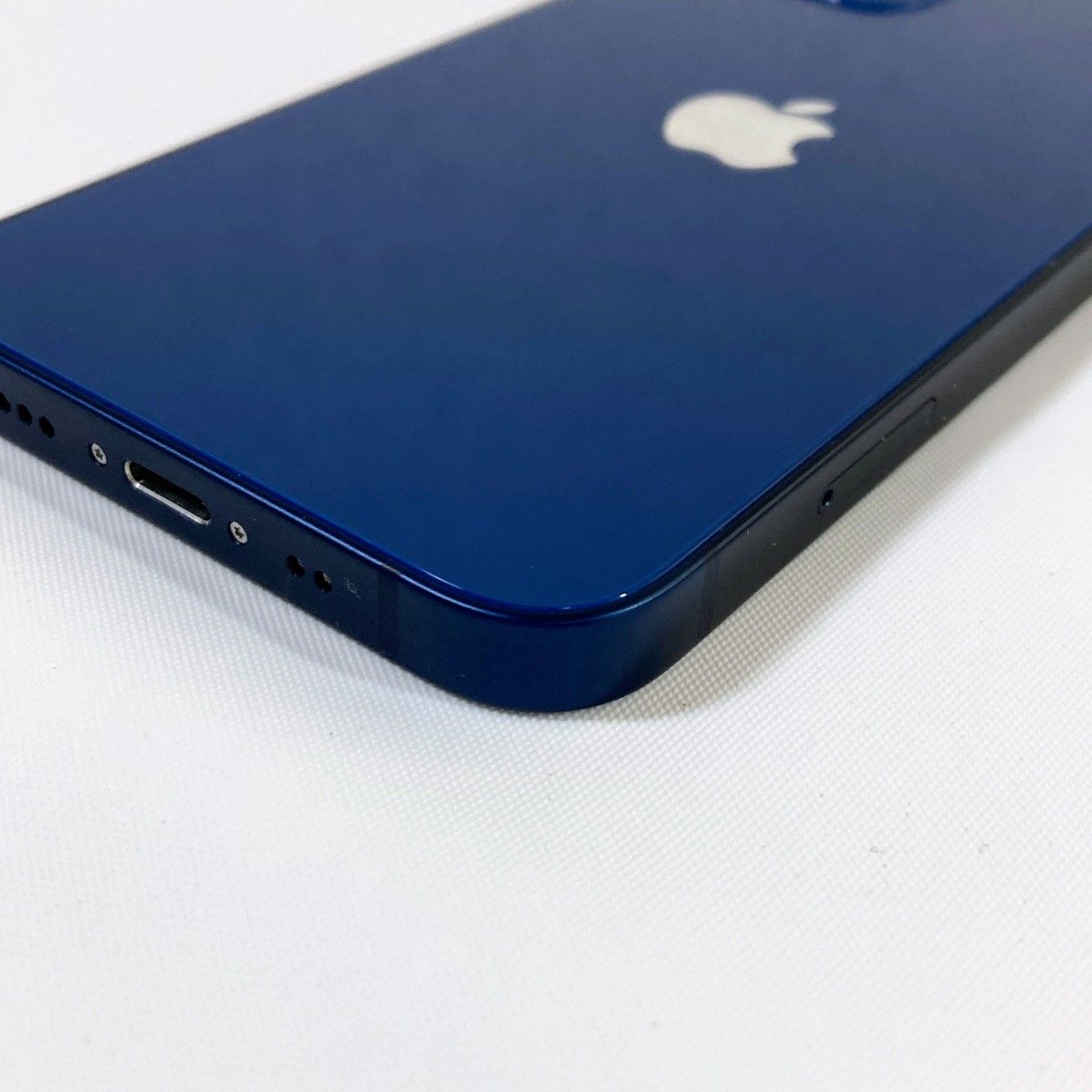 中古美品 iPhone12mini ブルー SIMフリー バッテリー容量100%