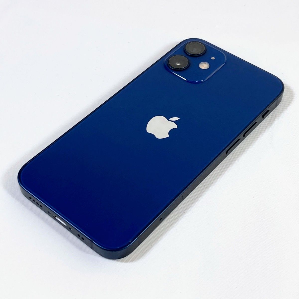 中古美品 iPhone12mini ブルー SIMフリー バッテリー容量100%