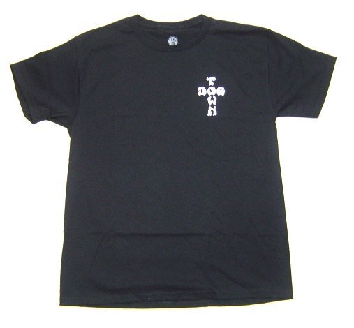 セール15% ドッグタウン Cross Logo Venies バックプリント クロスロゴ ベニス Tシャツ 半袖 黒 M DT05 米国製 インポート メンズ 人気_画像3