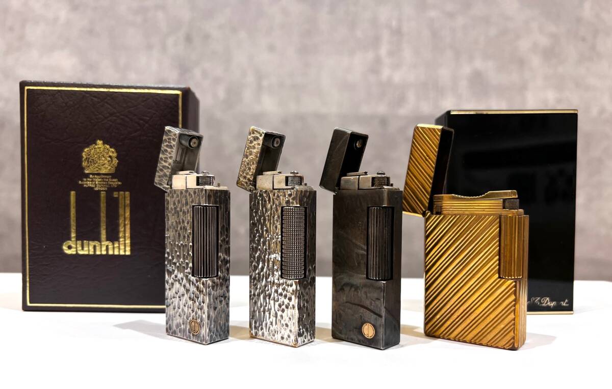#2978 デュポン dunhillライター 4点まとめ S.T デュポン ダンヒル 【着火未確認】