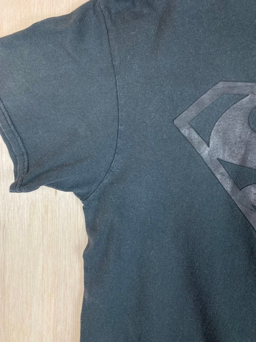 USA古着 SUPERMAN ビッグ胸ロゴ　プリント　半袖Tシャツ　Lサイズ