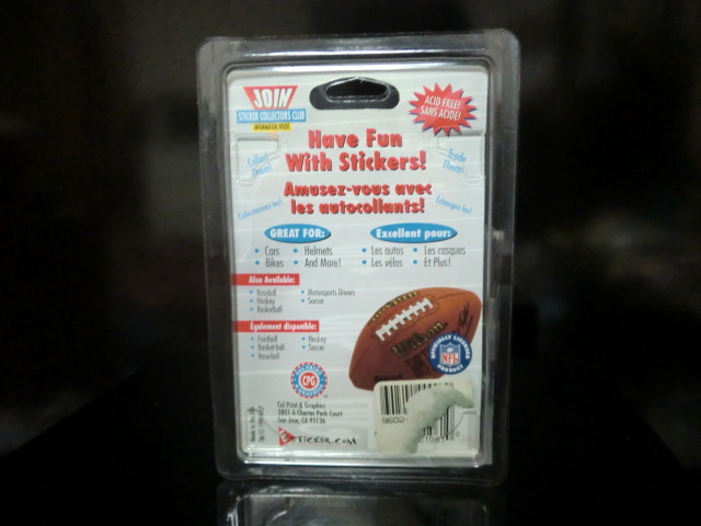 NFL Los Angeles Ram z стикер наклейка нераспечатанный товар 