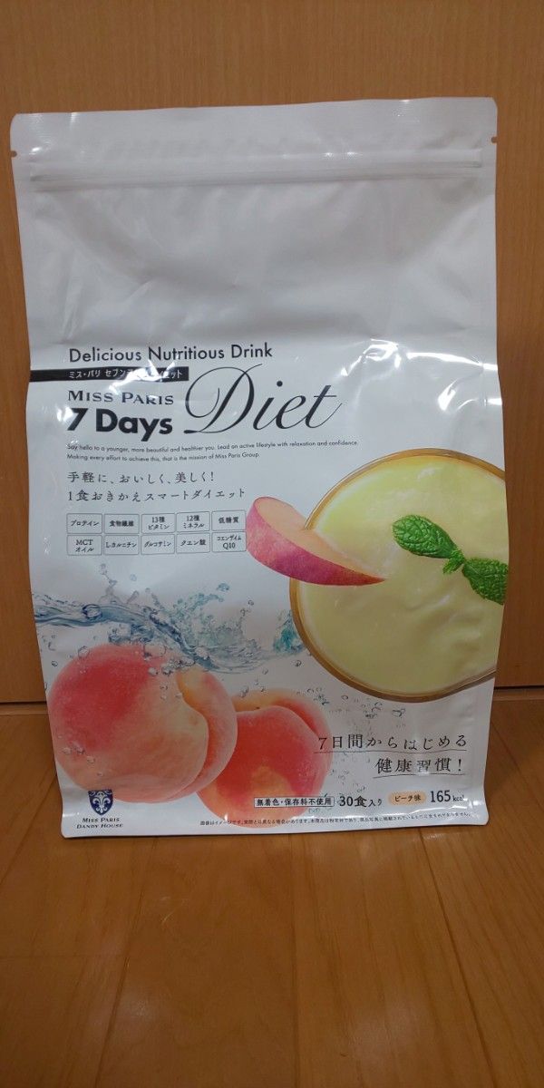 7Days Diet 　ピーチ味　30包　ミスパリ　プロテイン