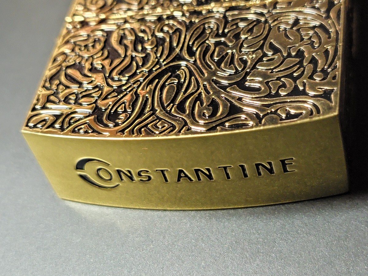 新品未使用　 コンスタンティン　 ZORRO　ムービーサイズ　 オイルライター ゴールド　CONSTANTINE_画像4