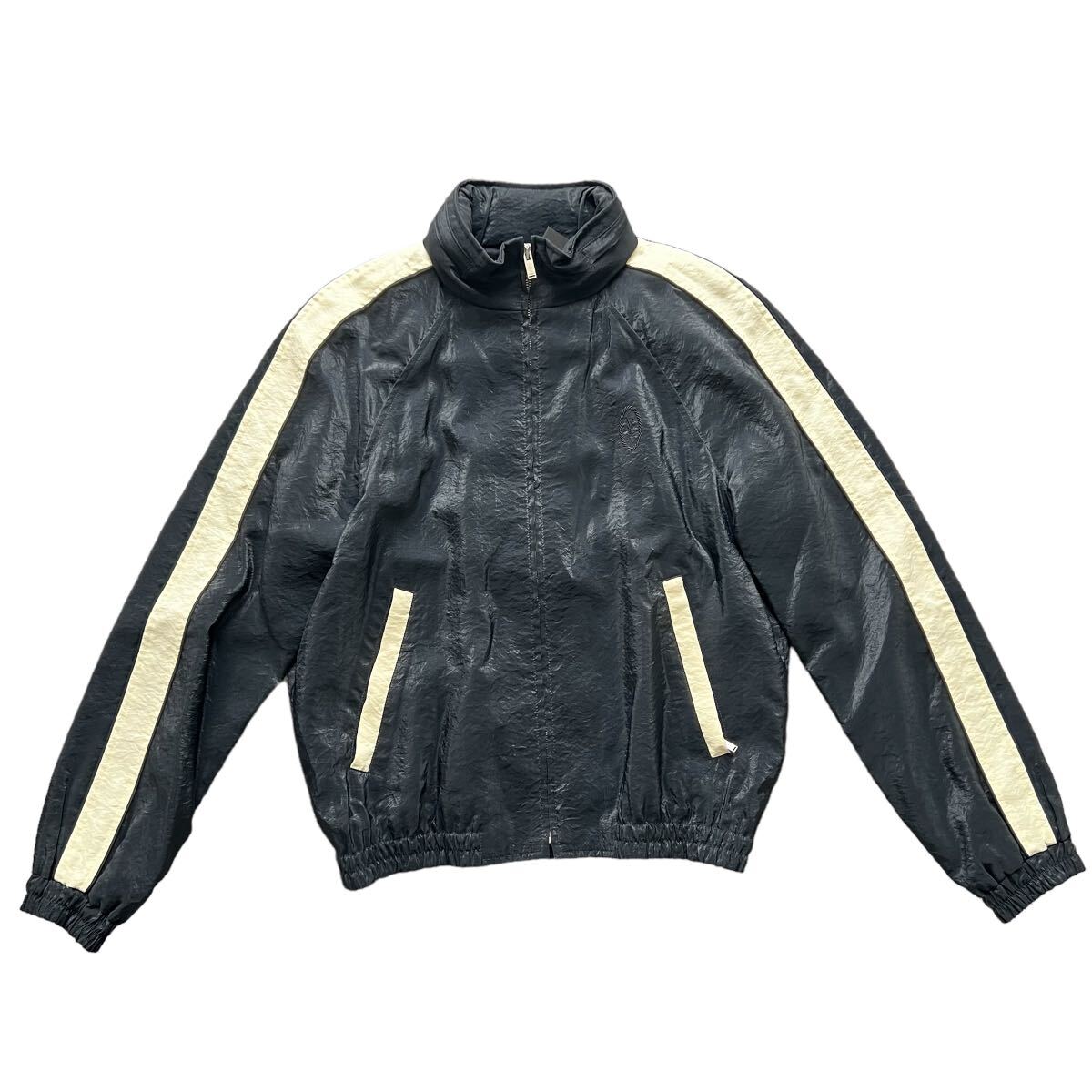 SAINT LAURENT PARIS 22SS ZIP UP BOMBER JACKET サンローラン パリ ジップ アップ ナイロン ボンバー ジャケット トラックジャケット 