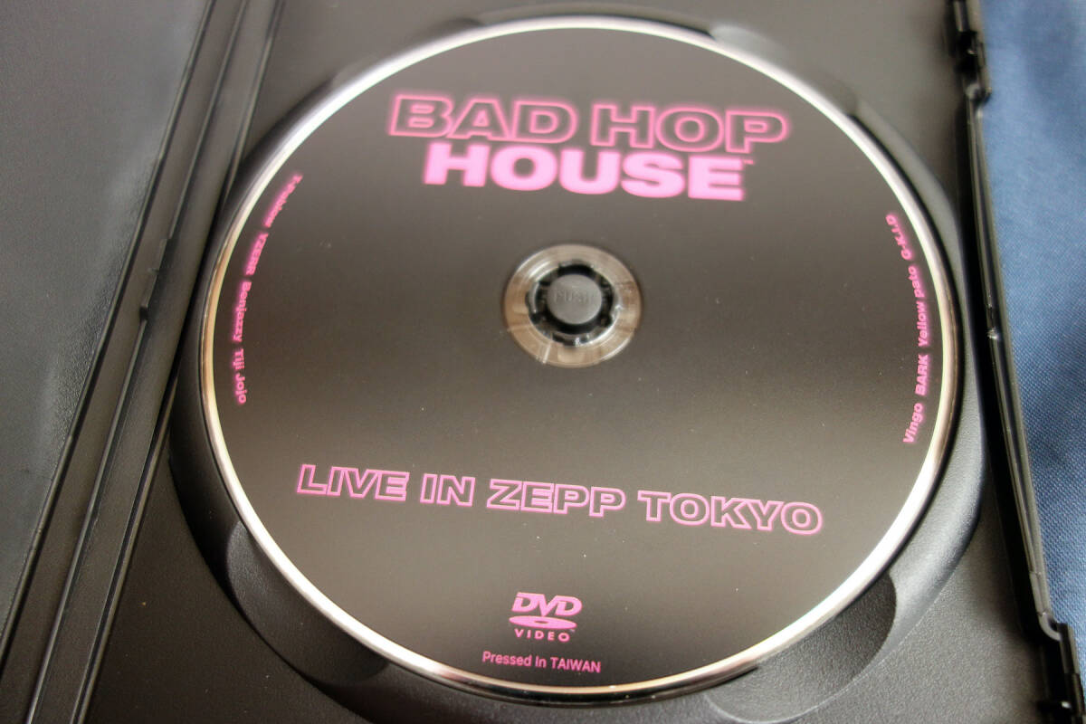 10 jpy start! | DVD BAD HOPbado ho p[ BAD HOP HOUSE LIVE IN ZEPP TOKYO ]