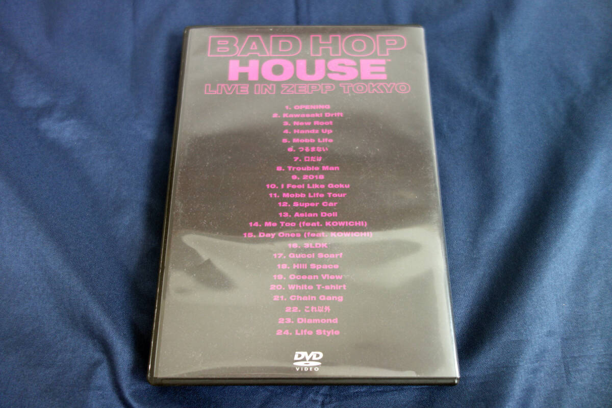 10 jpy start! | DVD BAD HOPbado ho p[ BAD HOP HOUSE LIVE IN ZEPP TOKYO ]