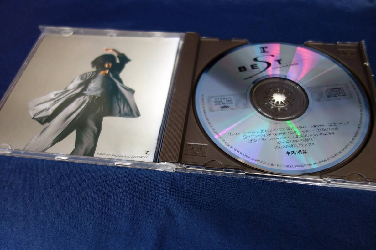 100円スタート! | CD 中森明菜 [ BEST AKINA NAKAMORI ] ワーナー・パイオニア 32XL-150 レア 貴重_画像4