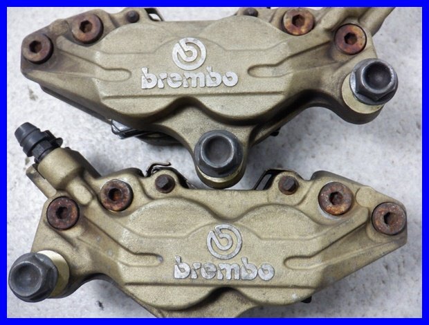 ！☆b569 CB400SF Ver.S NC31 フロントブレーキキャリパー brembo ブレンボ 60_画像7