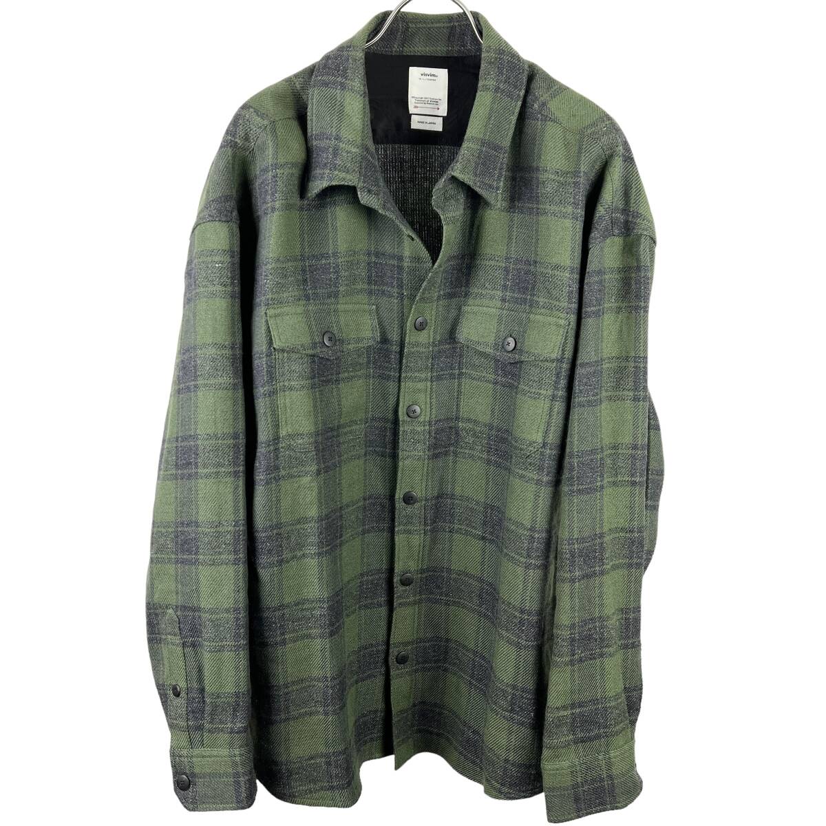 20%OFF】VISVIM(ビズビム) LUMBER CHECK L/S SHIRT (green 20%OFF】VISVIM(ビズビム) LUMBER CHECK L/S SHIRT (green