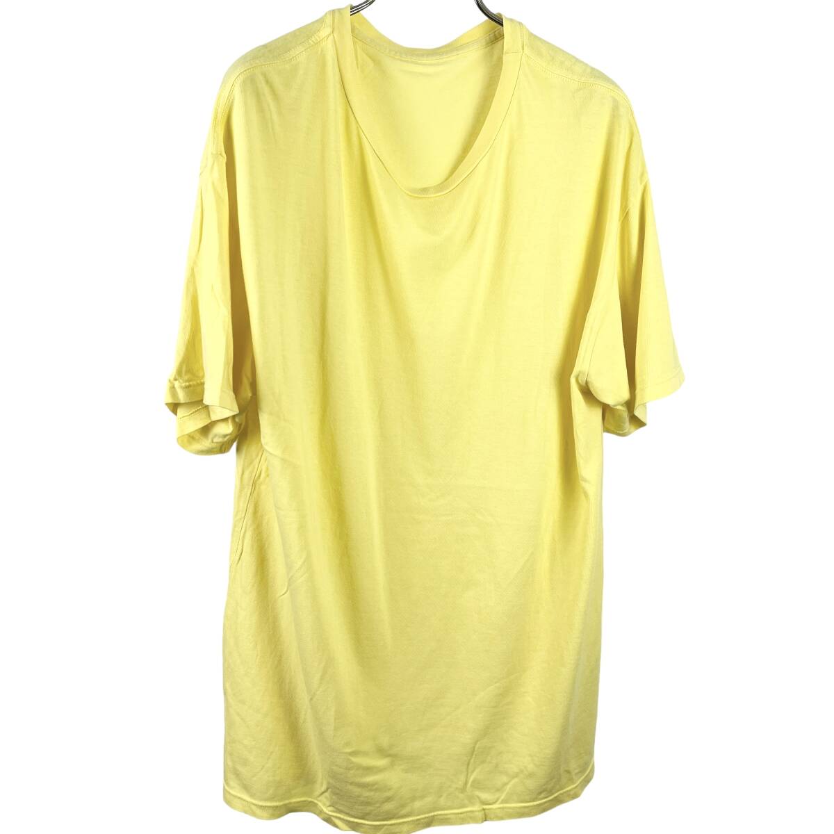 The elder statesman(ジ エルダー ステイツマン) Cotton Shortsleeve T Shirt (yellow)