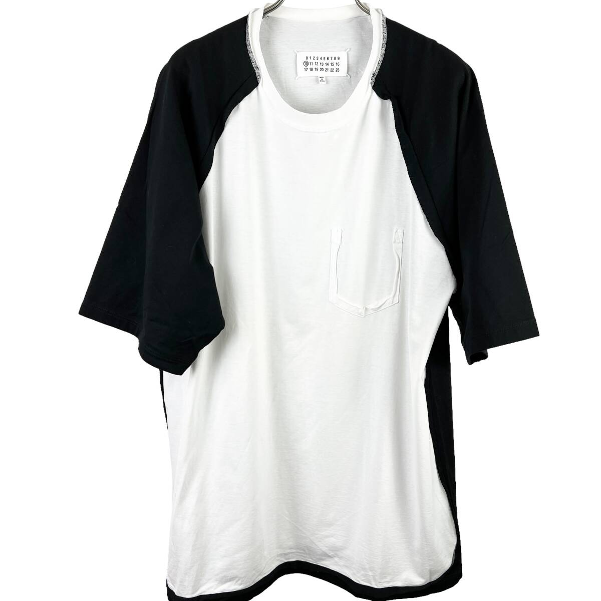 Maison Margiela (メゾン マルジェラ) Fake Pocket Design T Shirt 18SS (white)_画像1