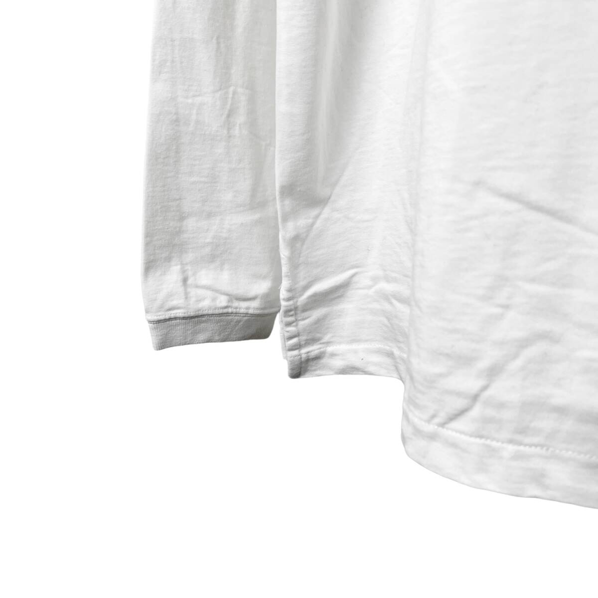FIT FOR（フィットフォー）Cotton Longsleeve T Shirt (white)_画像7