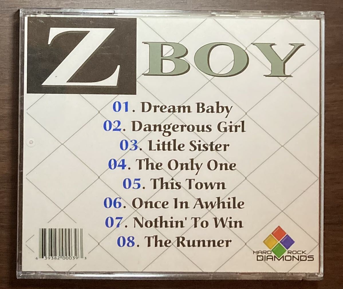 HARD ROCK DIAMONDS【ERIC MARTIN BAND系US産メロハー】Z BOY / S.T 輸入盤 メロディアスハードの画像2