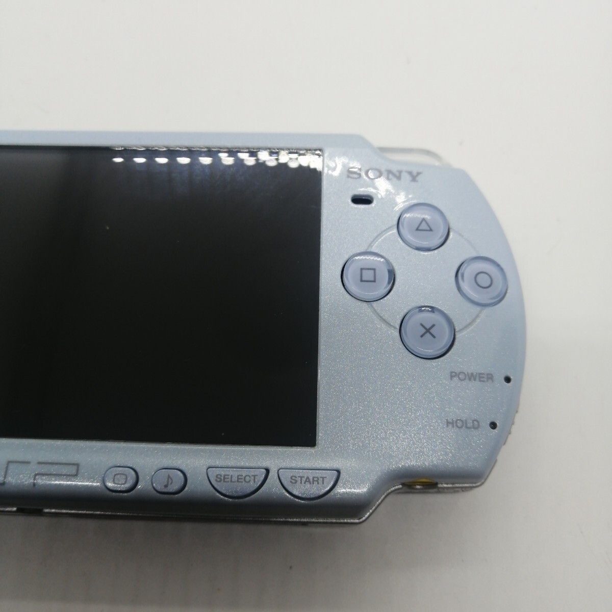 【美品】SONY PSP-2000 本体 フェリシアブルー 初期化 異音キュルキュル 通電確認 バッテリーパックなし ネコポス 税なしの画像5