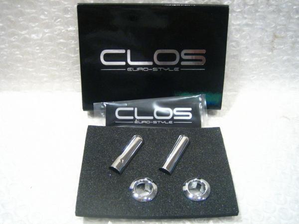 MINI R50/R55/R56 ドアロックピン/クローム 2PCS【CLOS/クロス製】新品/BMWミニ/の画像1