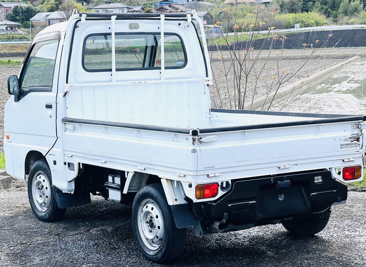 H15年/LE-TT2/スバルサンバートラック/4WD/5速マニュアル/車検令和8年4月まで/パワステエアコン付き/タイミングベルト交換の画像2