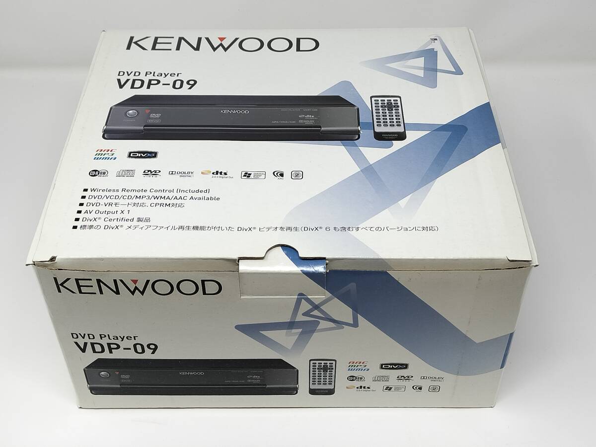  KENWOOD ケンウッド DVDプレーヤー VDP-09 の画像1