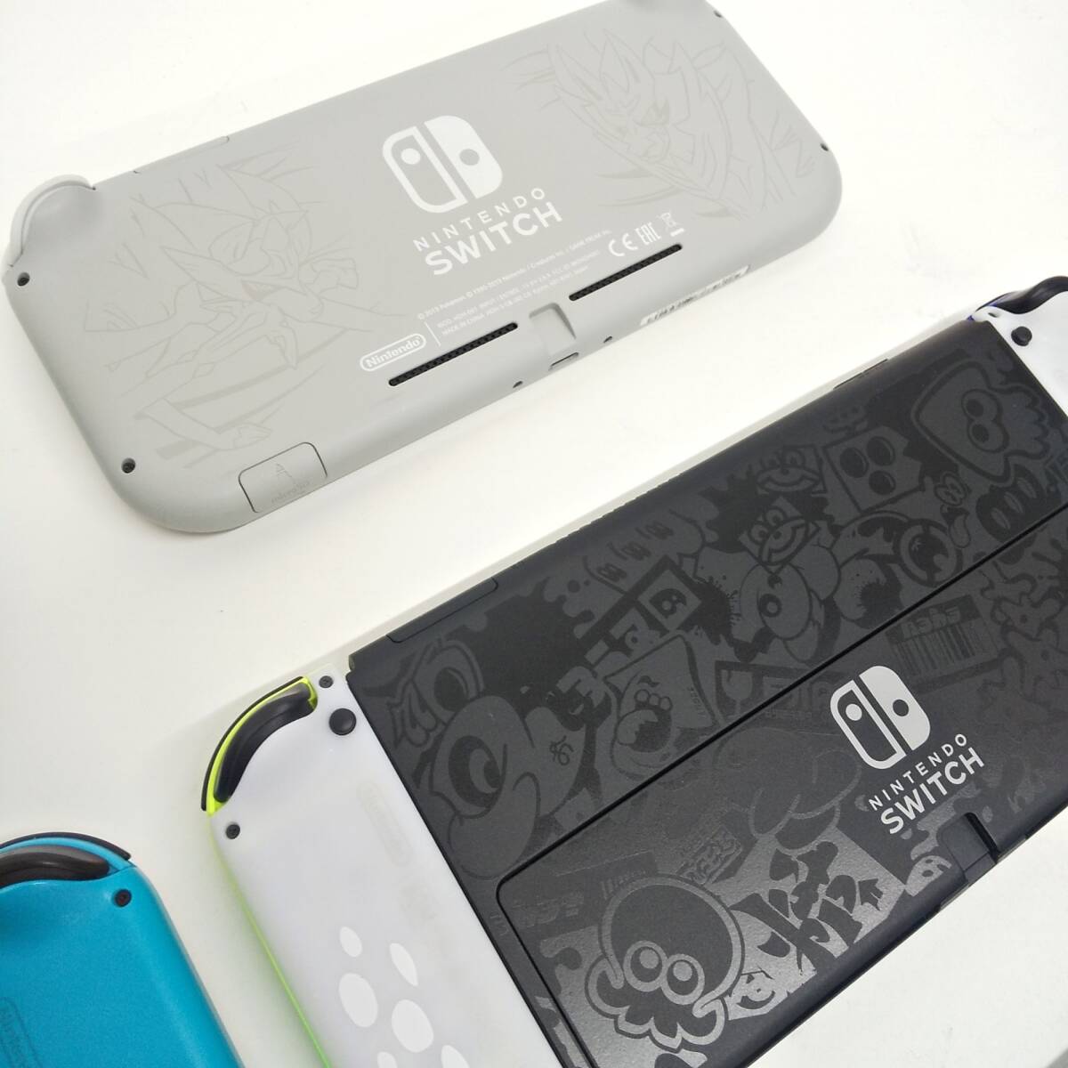 通電確認済み Nintendo Switch 本体 4台 Joy-Con 8個 Switch Lite 2台 まとめて 有機EL 任天堂 スイッチ ライト ジョイコン R2404-016の画像9