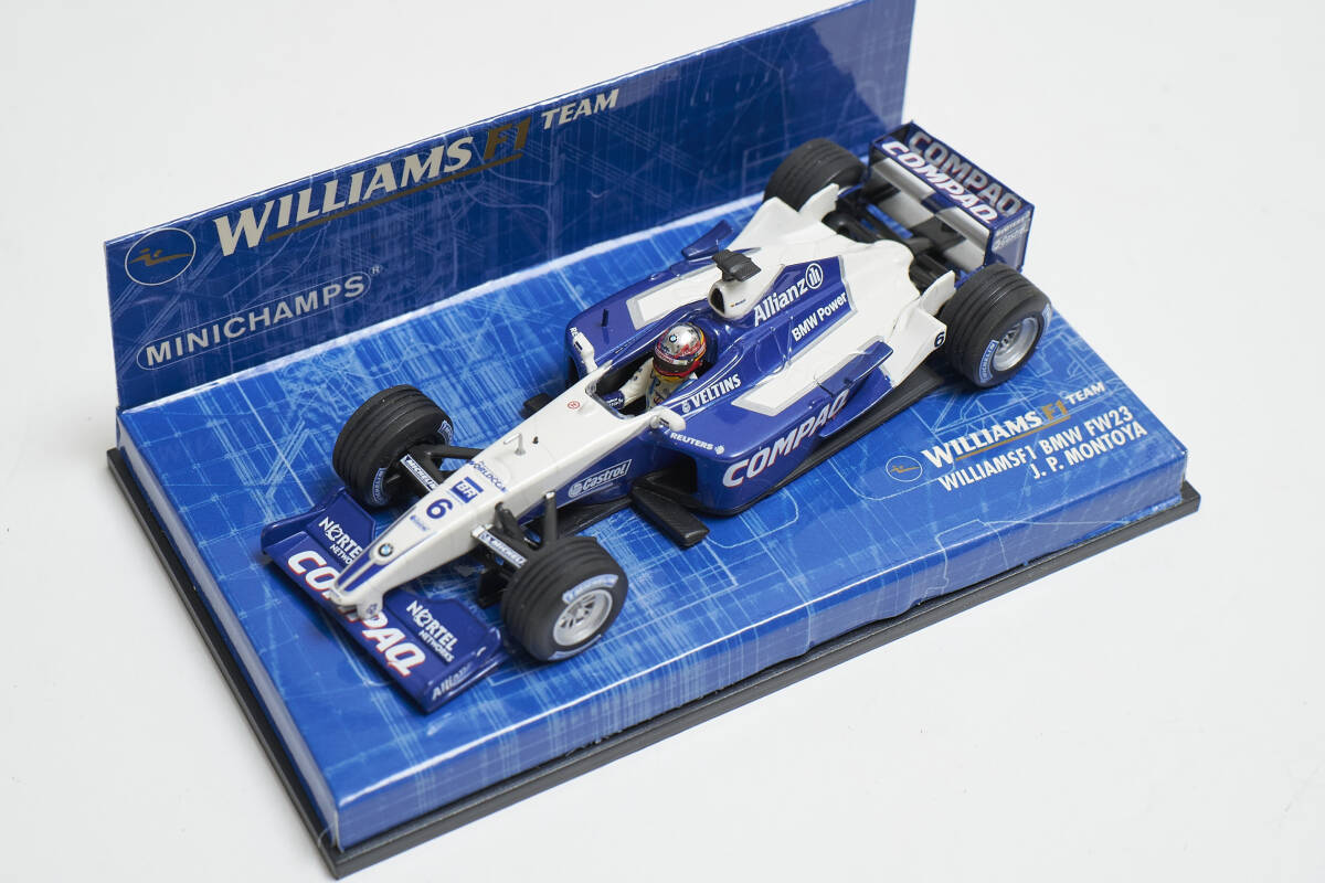 ミニチャンプス 1/43  WILLAMS F1 FW21 ＆ FW23 計３台の画像7