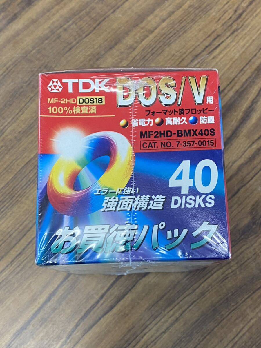 TDK 3.5 -inch floppy disk 2HD DOS/V Windows 40 sheets MF2HD-BMX40S