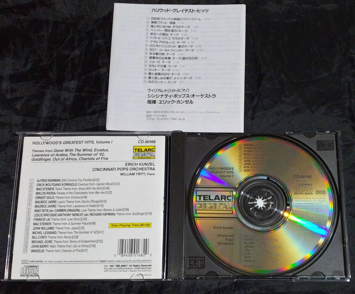 CD/ カンゼル指揮 / ハリウッド・グレイテスト・ヒッツ/シンシナティポップス/28CD-80168の画像3