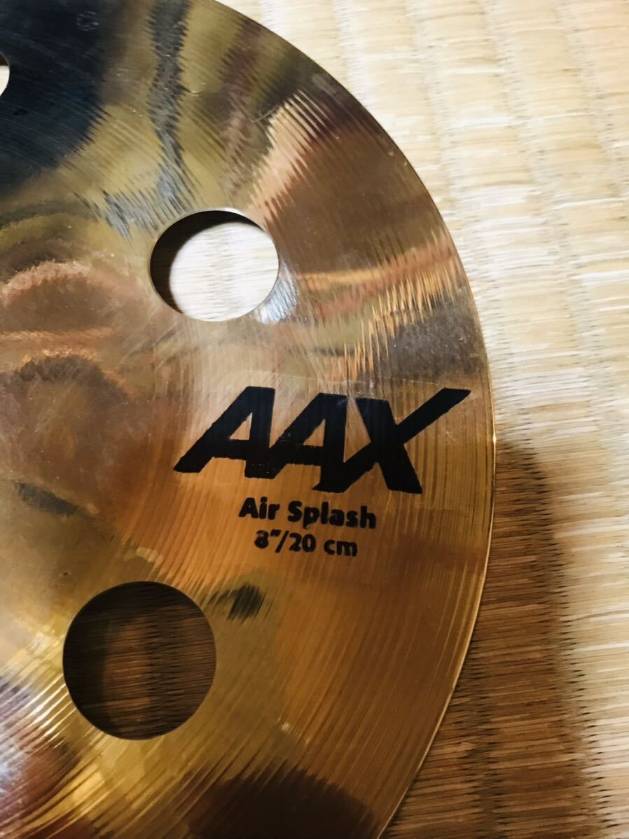 SABIAN セイビアン AAX AIR SPLASH 8エアースプラッシュ ブリリアントAAX-8ASP-Bの画像2