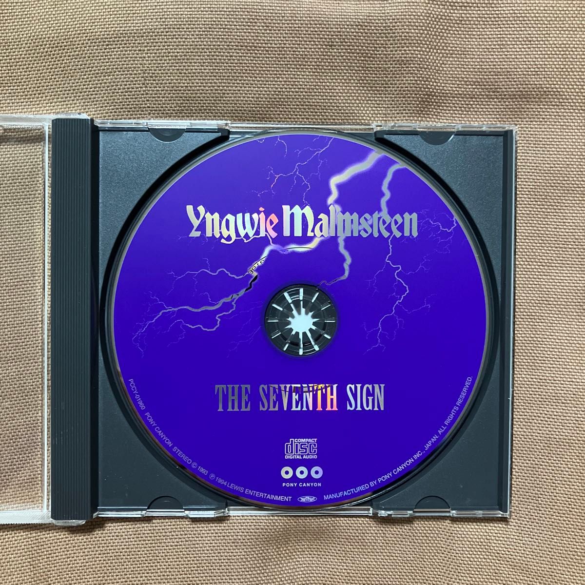 THE SEVENTH SIGN CD イングヴェイマルムスティーン/Yngwie Malmsteen