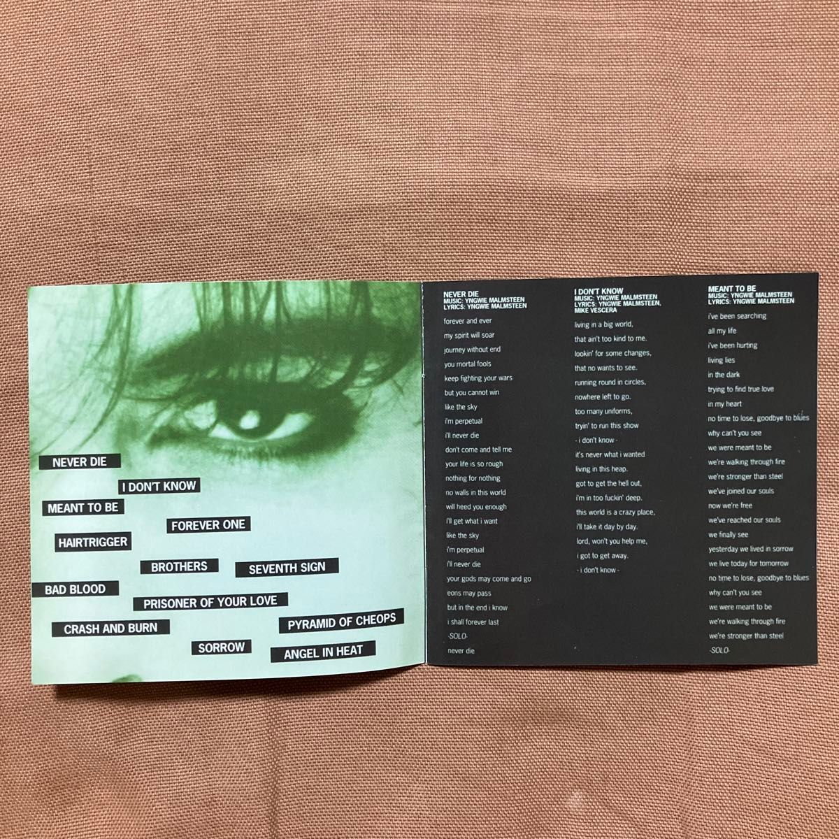 THE SEVENTH SIGN CD イングヴェイマルムスティーン/Yngwie Malmsteen