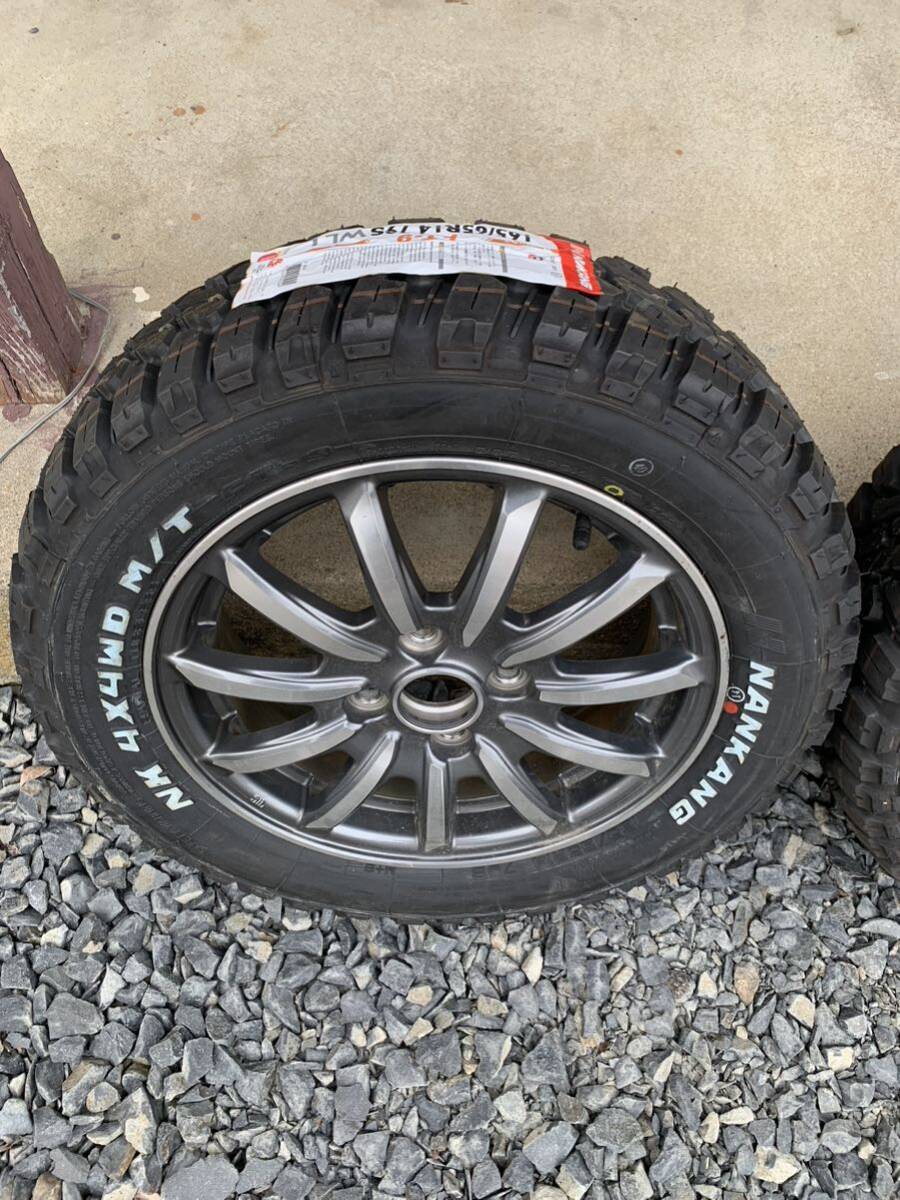 NANKANG 165/65R14 FT-9 エンケイホイール付きの画像3