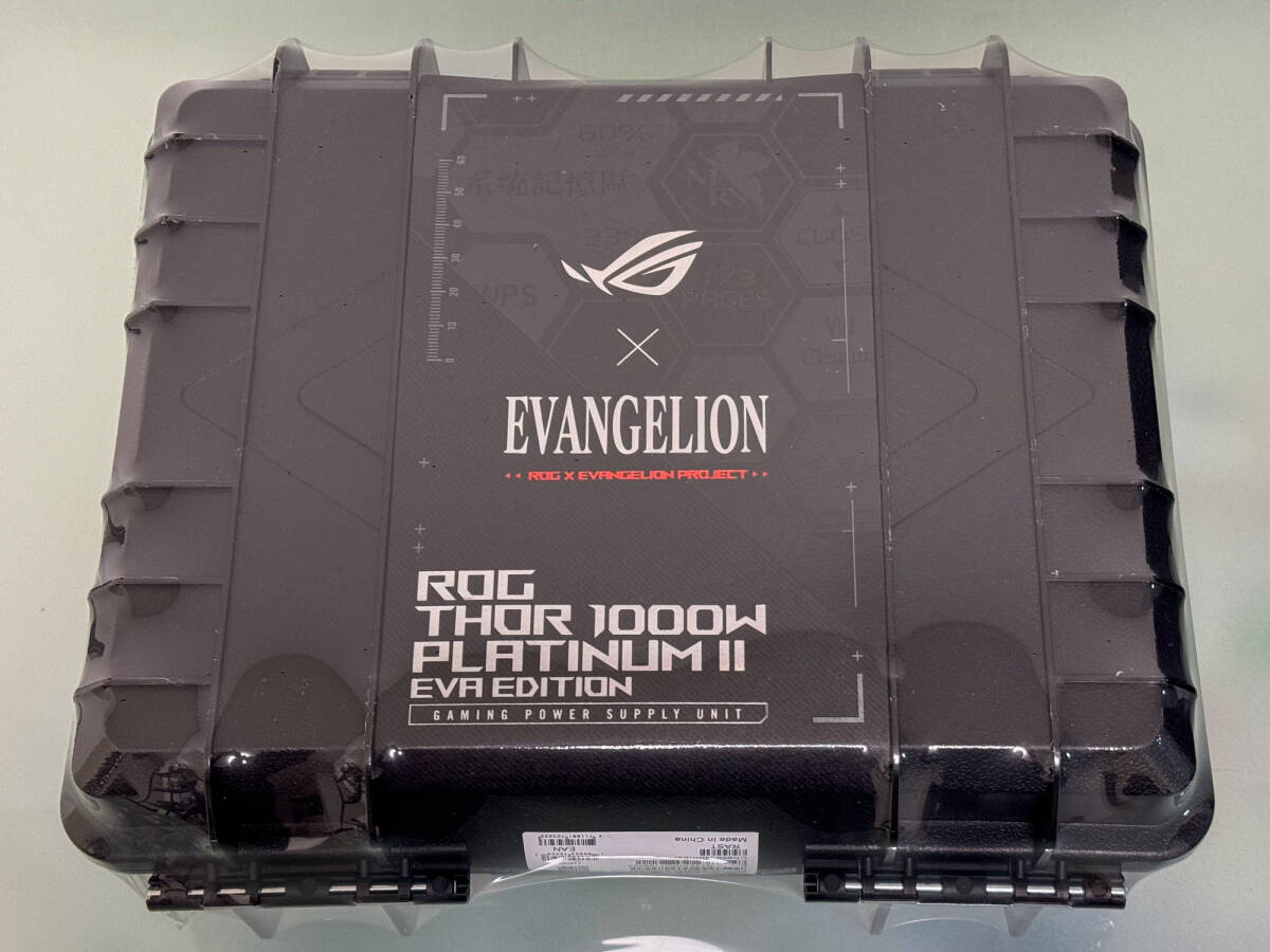 【未開封】ASUS エヴァンゲリオンコラボ ROG THOR 1000W Platinum II EVA EDITION 電源 (送料込み)の画像1