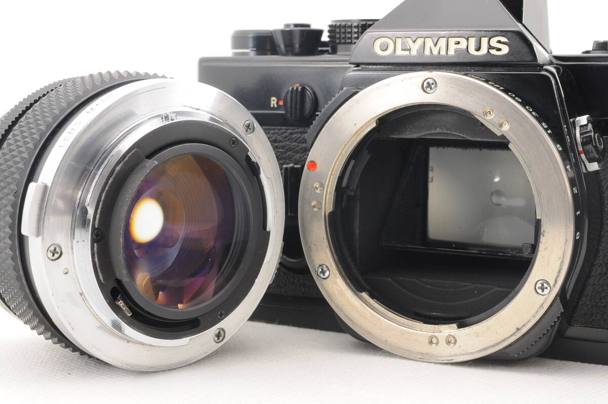 OLYMPUS オリンパス OM-1 ブラック G.ZUIKO AUTO-S 50mm F1.4の画像6