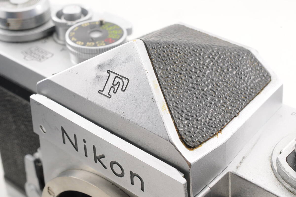 Nikon ニコン F アイレベル シルバー 658万台 ボディ 富士 初期型の画像8