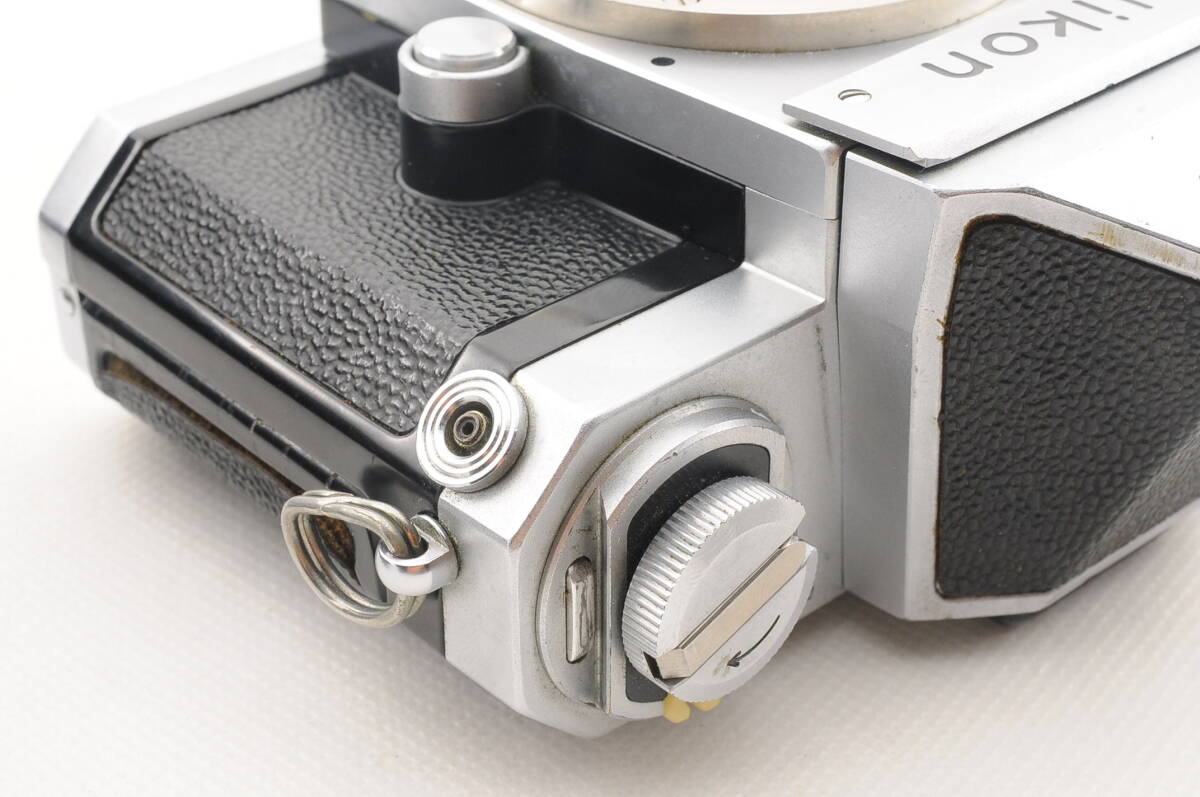 Nikon ニコン F アイレベル シルバー 658万台 ボディ 富士 初期型の画像10