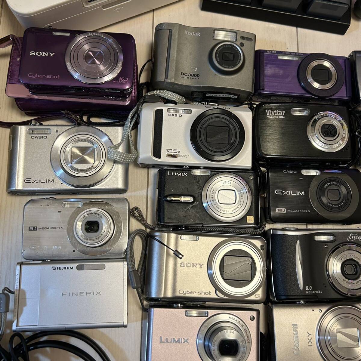  digital camera 21 pcs other camera relation, peripherals set sale SONY Canon PENTAX CASIO RICOH dji etc. operation not yet verification junk treatment 