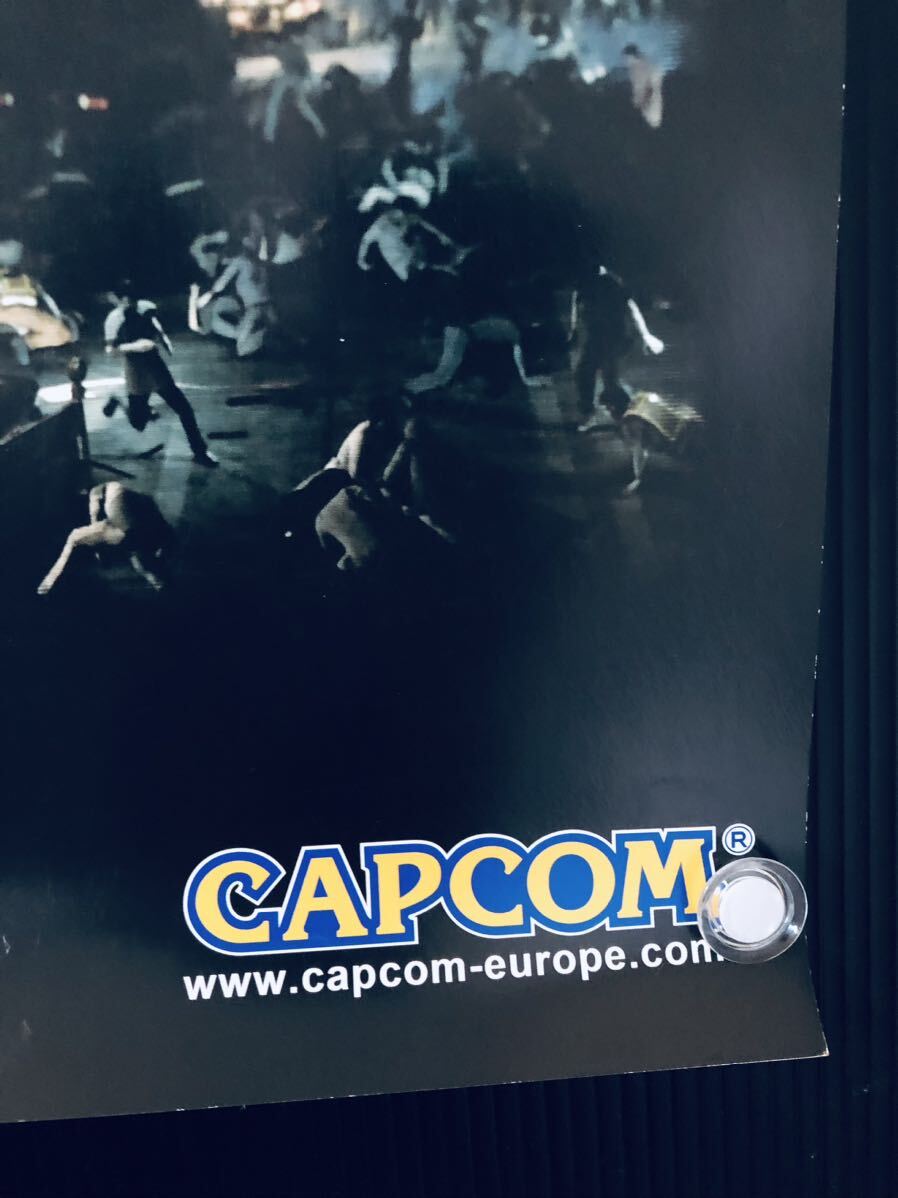 バイオハザード6 BIOHAZARD 6 / Resident Evil CAPCOM カプコン : A1サイズ 両面ポスター（同デザイン）非売品 正規品海外もの_画像4