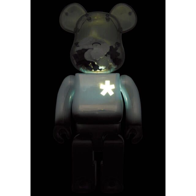 新品 未使用品 正規品 BE@RBRICK ERIC HAZE 1000％ ベアブリック 約70cm レア 貴重 限定生産品 フィギュア _画像4