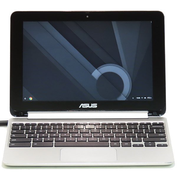 ■ジャンク 中古 ASUS ChromeBook Flip C100PA RK3288C 1.8GHz 2GB eMMC 16GB 10.1インチ タッチパネル ノートパソコン タブレットの画像1