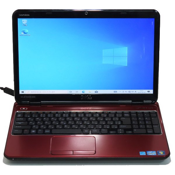 ■ジャンク 中古 DELL Inspiron N5110 15.6インチ Core i7 2670QM 2.2GHz 4GB SSD 160GB Windows10 ノートパソコン PC DVD 付属品なしの画像1