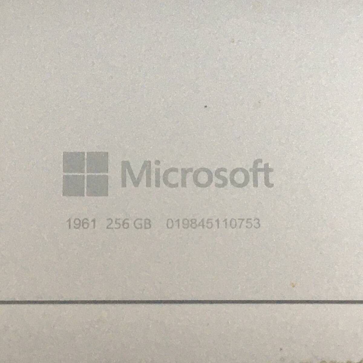 ☆【SIMフリー 12.3インチ】Microsoft Surface Pro 7+ model:1961『Corei5(1135G7)/2.4Ghz/RAM:8GB/SSD:256GB』Wi-Fi Win10 動作品※難ありの画像8